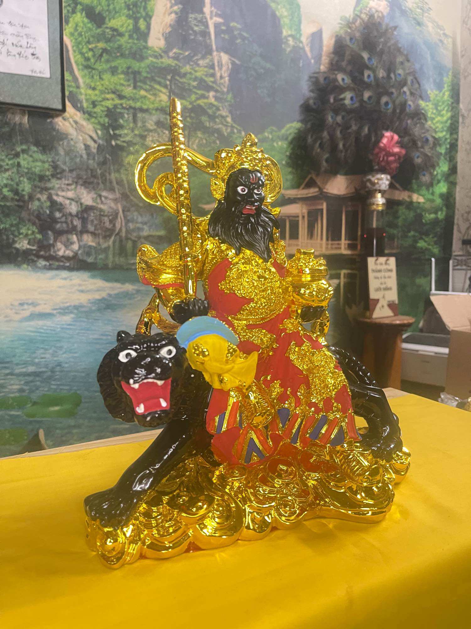 Tượng Thần Tài Triệu Công Minh