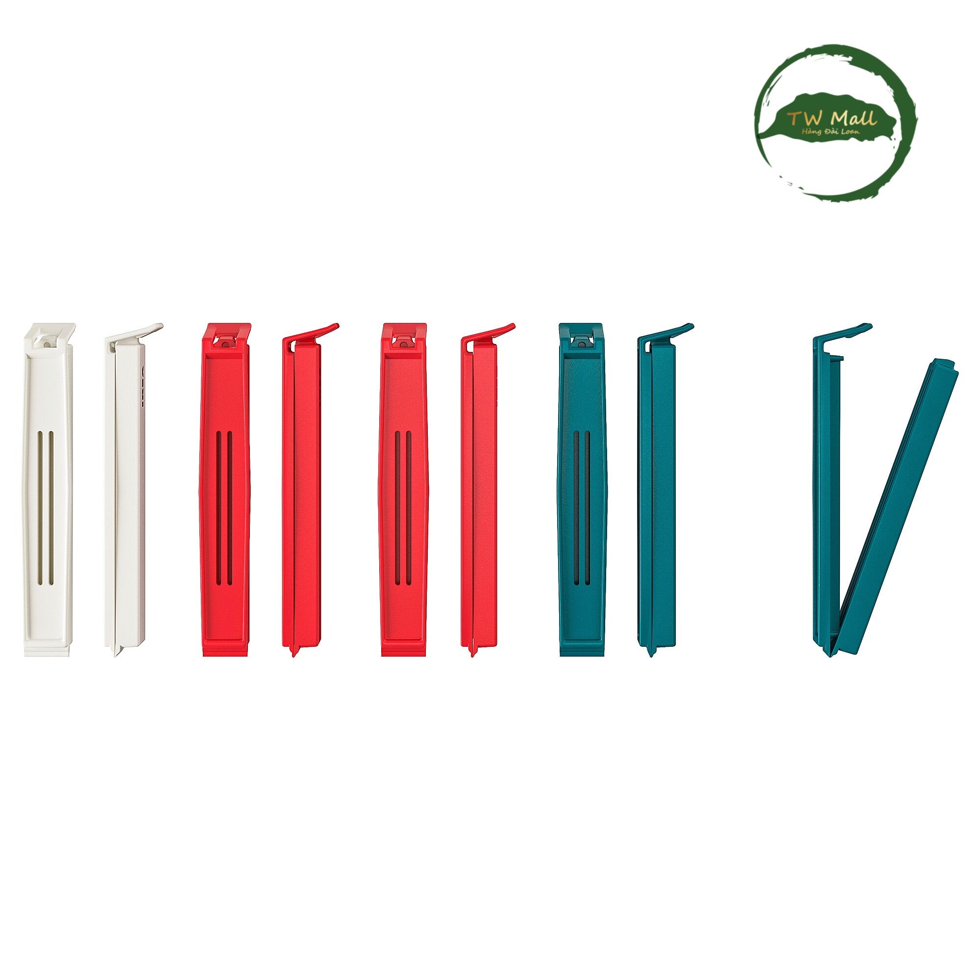 KẸP MIỆNG TÚI THỰC PHẨM IKEA BEVARA (SET 10 CÁI DÀI) - TW MALL