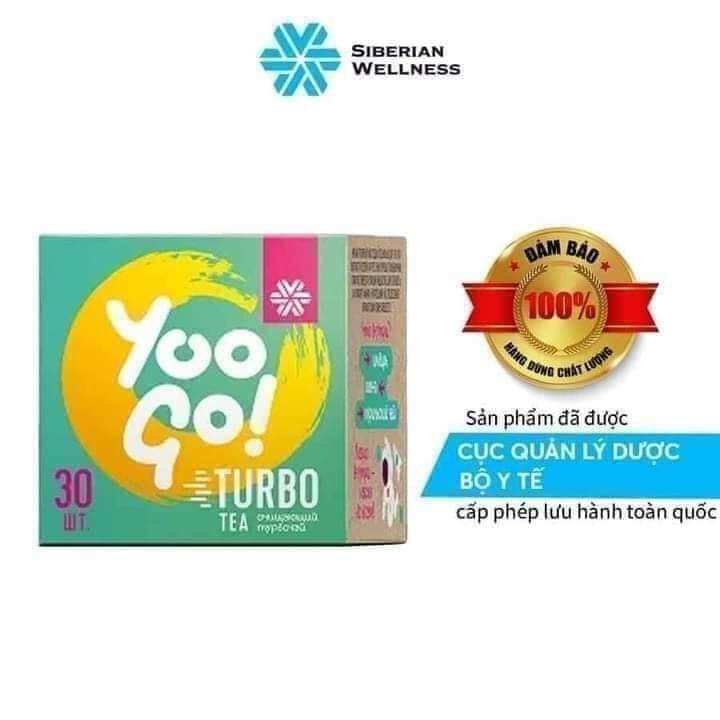 Trà giảm cân giữ dáng Yoo go turbo siberian