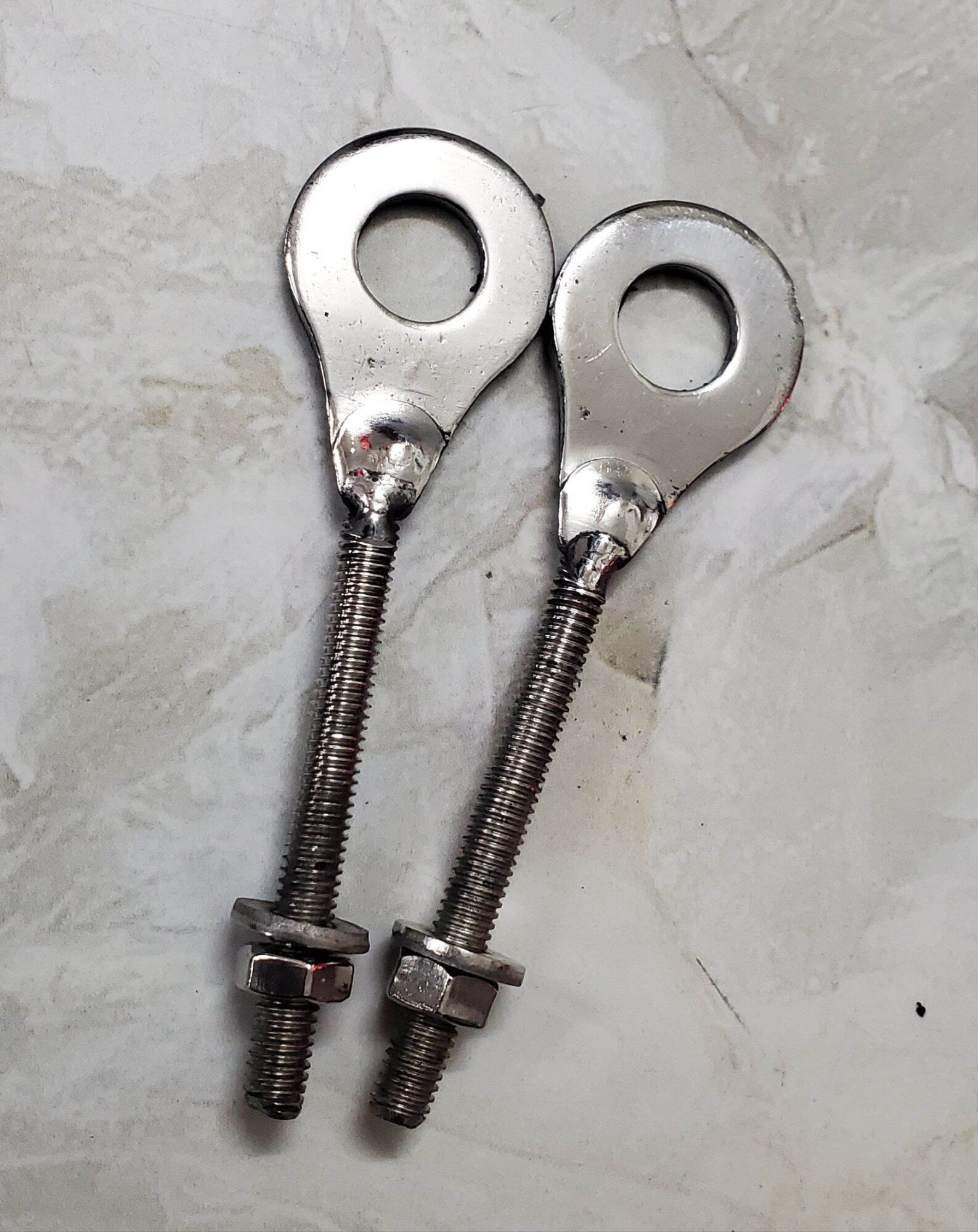 Cặp bát tăng sên Inox hít nhẹ gắn cho xe Ya sirius lổ 12 li.