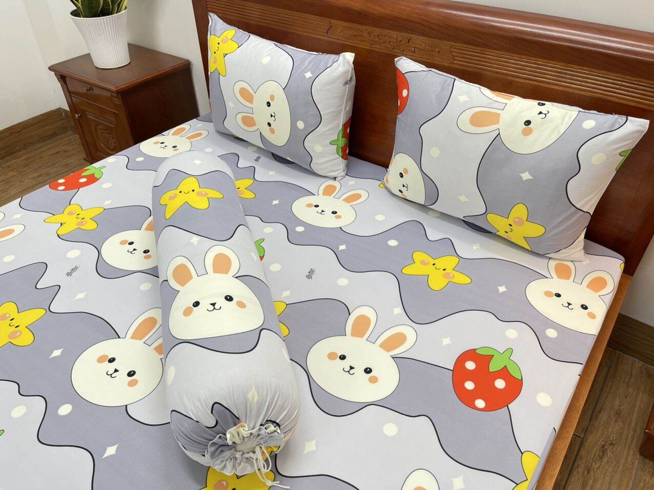 Ga lẻ thun lạnh hàn quốc không vỏ gối đủ size
