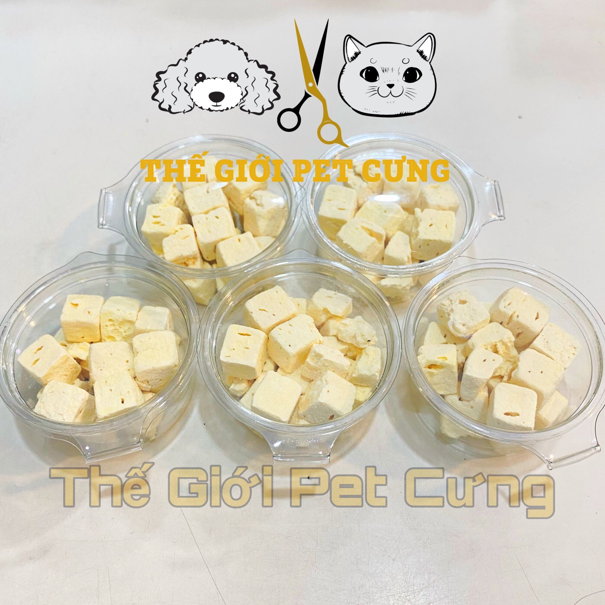 Đậu hủ sấy lạnh vỗ béo hamster thỏ bọ nhím sóc