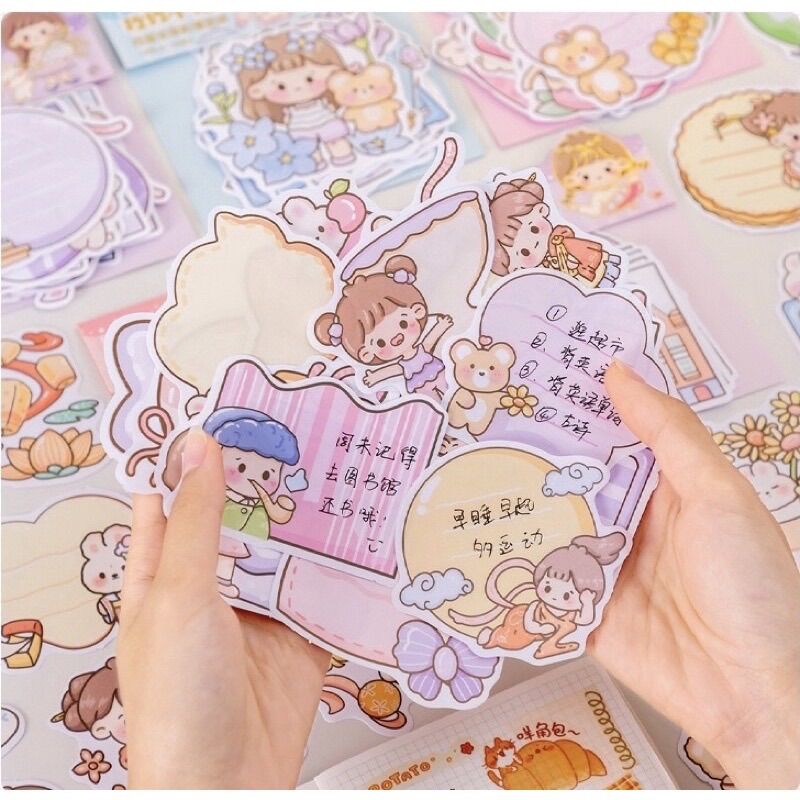 Sticker note 30 tờ nhiều hình