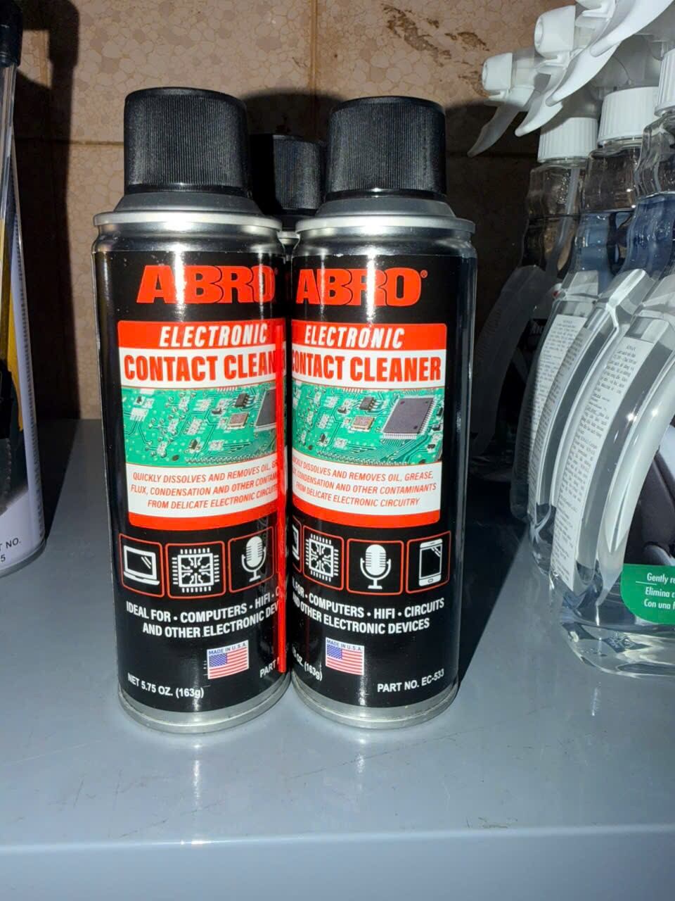 Dung dịch vệ sinh điện tử abro electronic contact cleaner ec-533