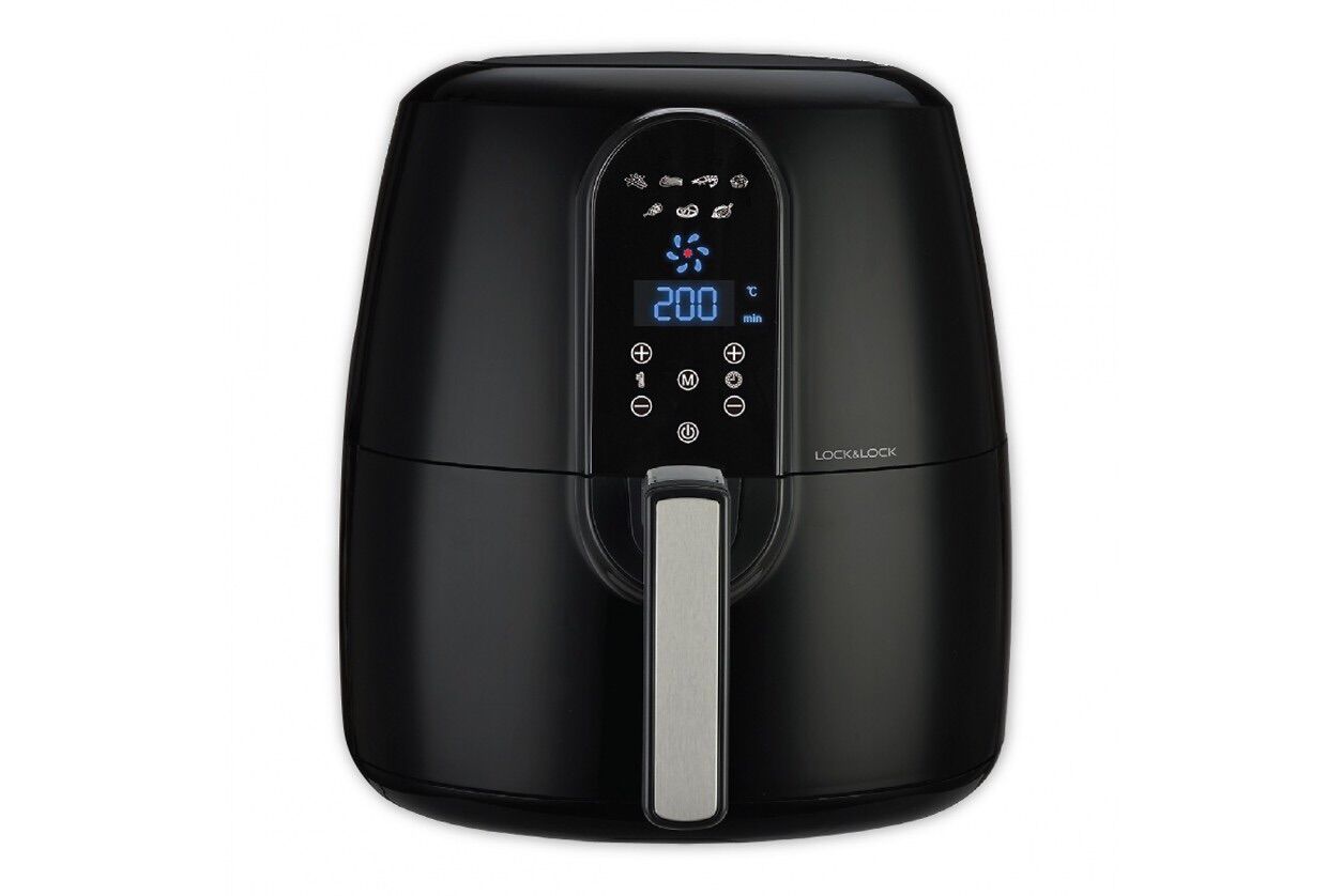 Nồi chiên không dầu lock&lock ejf351blk 5,2l hàn quốc