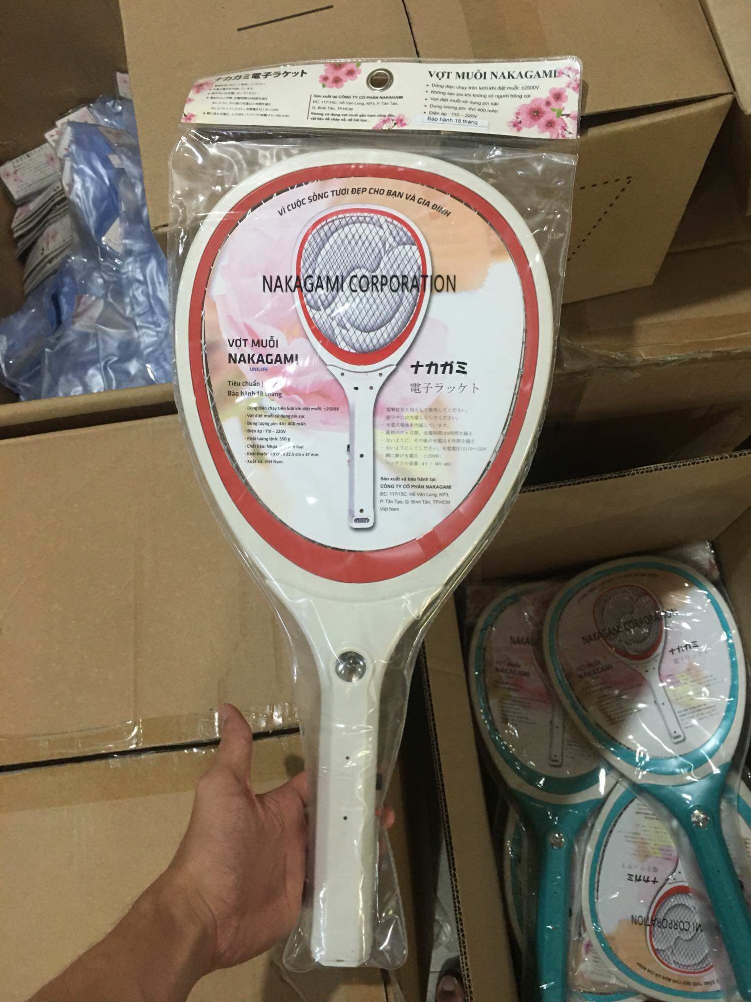 [HCM] Vợt Muỗi cao cấp NAKAGAMI
