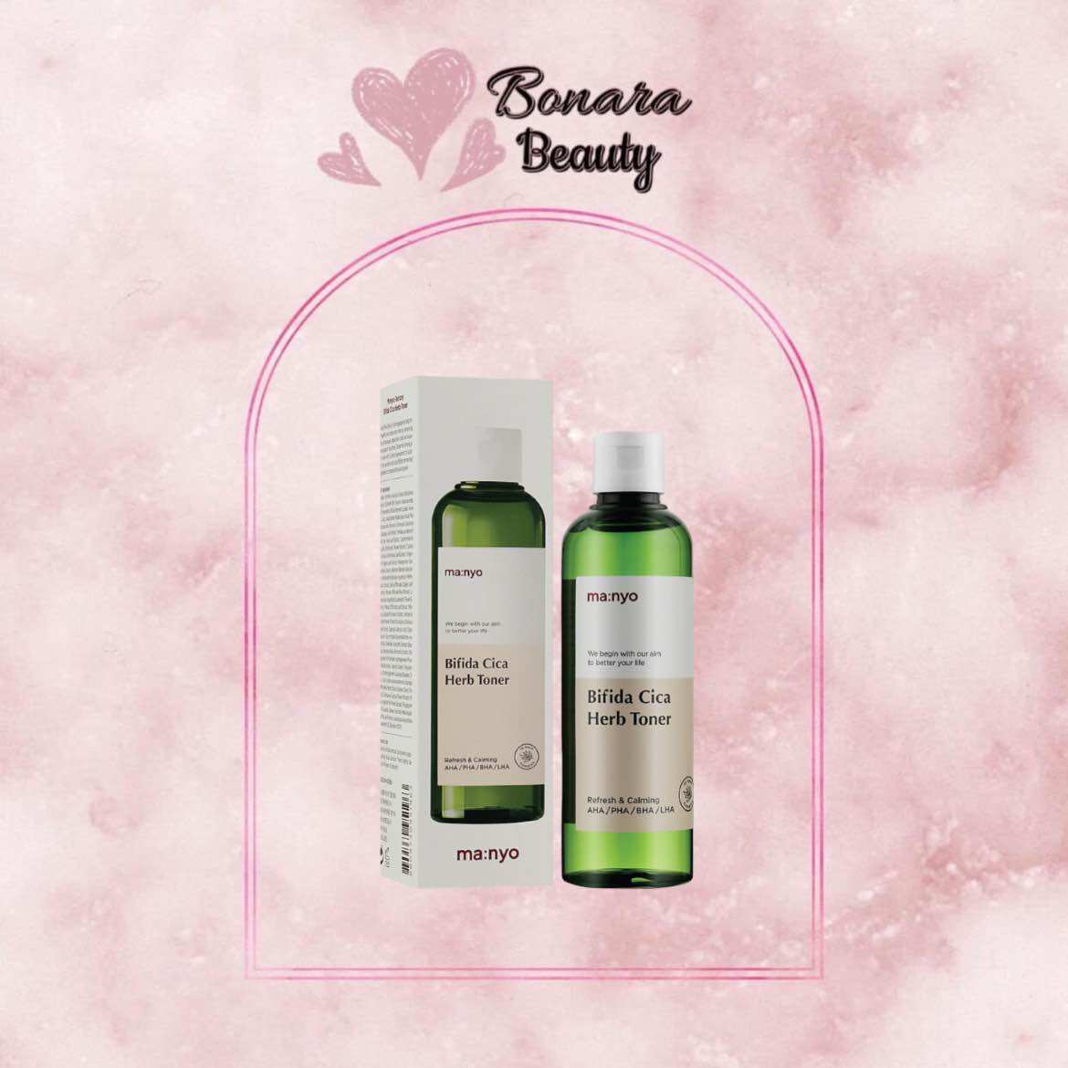 Nước hoa hồng Manyo Bifida Cica Herb Toner 210ml