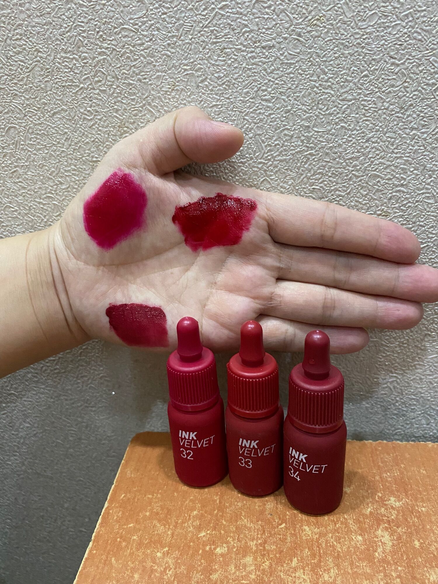Son Kem Peripera Ink Velvet màu 32-33-34