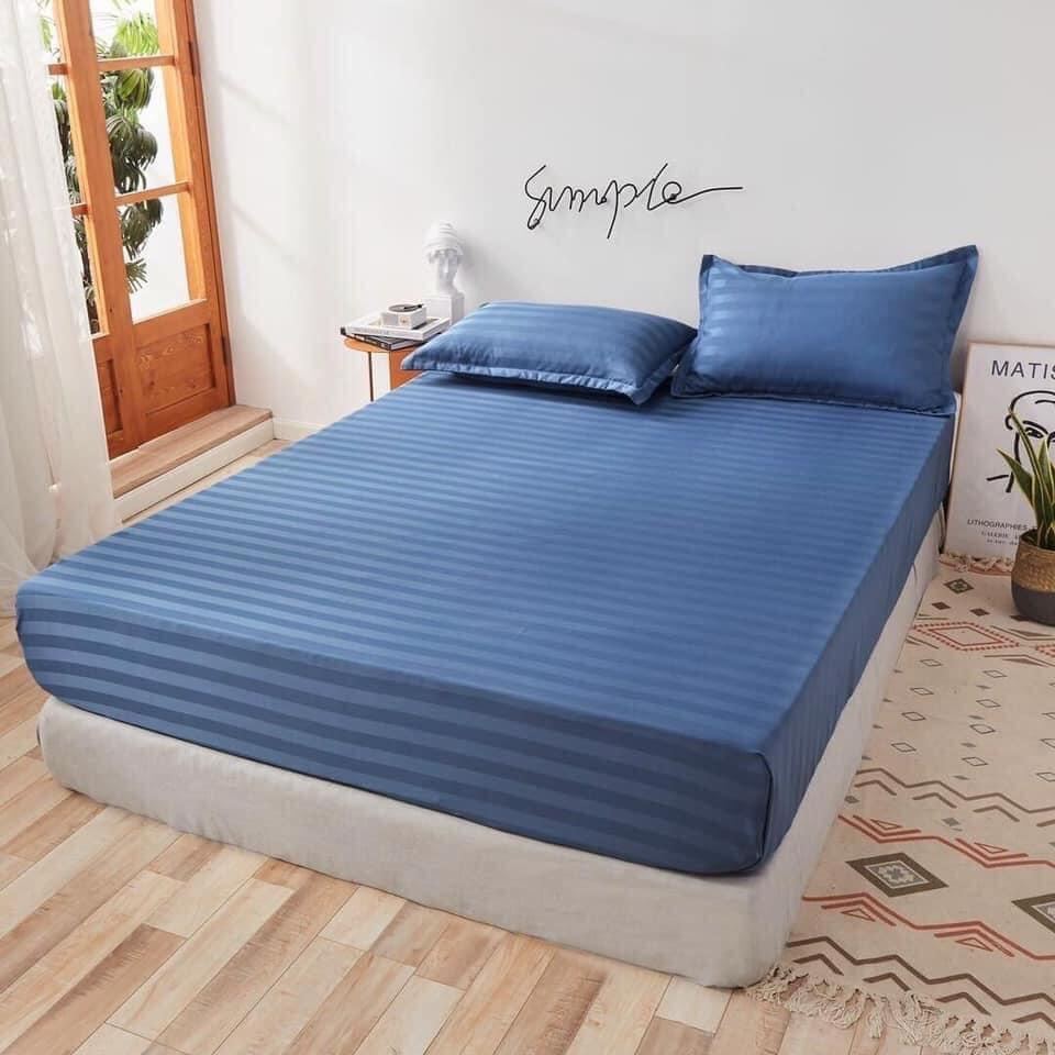 Bộ ga gối cotton 3f nhập khẩu