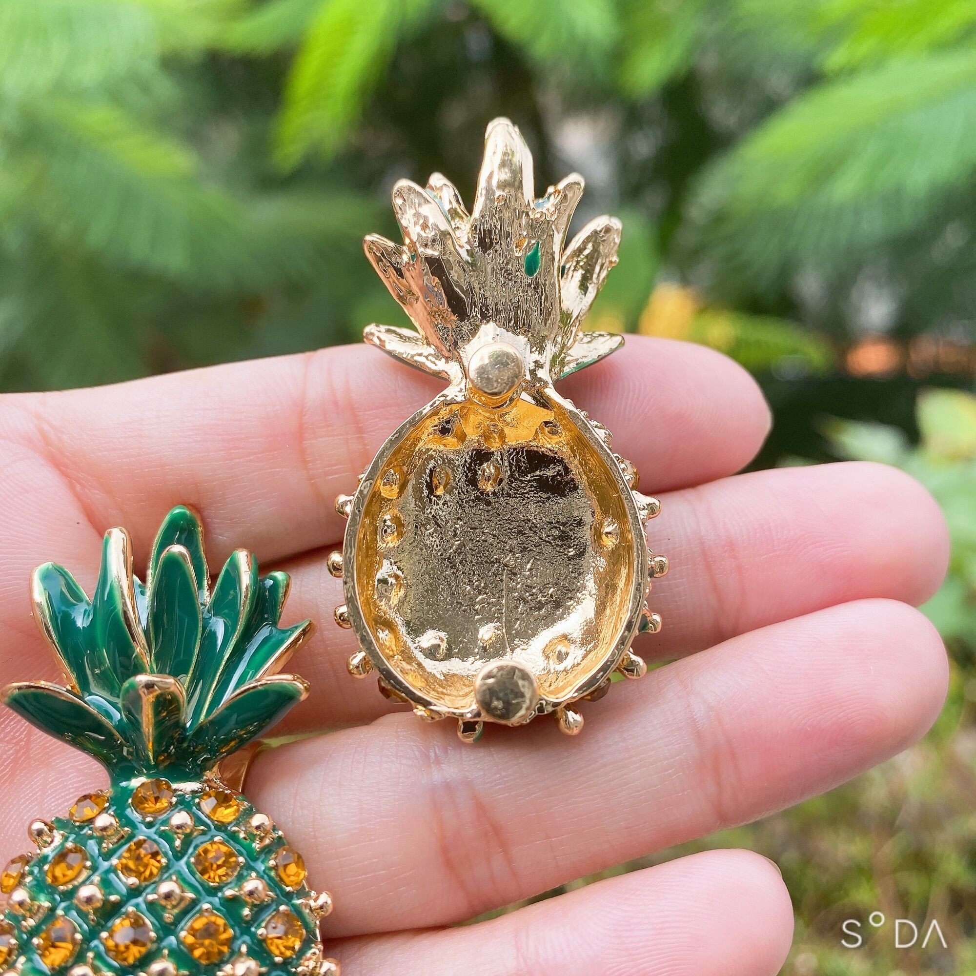 Bộ 2 Charm Trái Thơm gắn dép lào