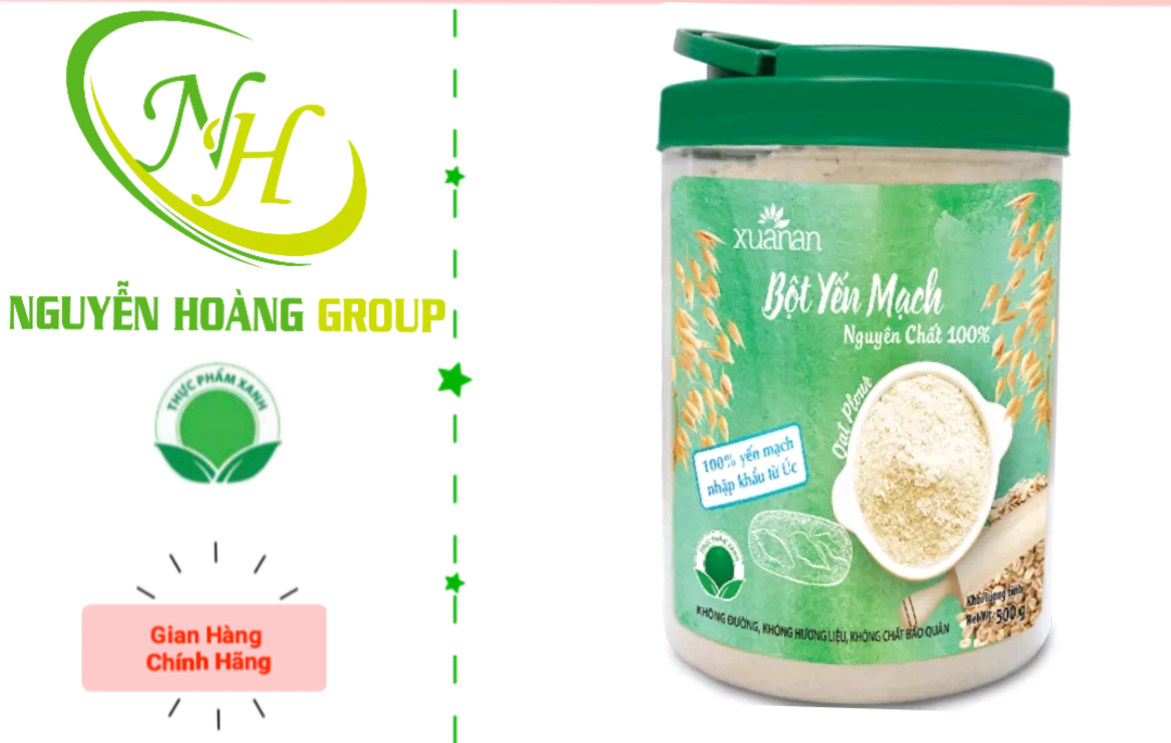XUÂN AN - Yến Mạch Nguyên Chất Ăn Liền Nhập Khẩu Úc  Bao 5Kg