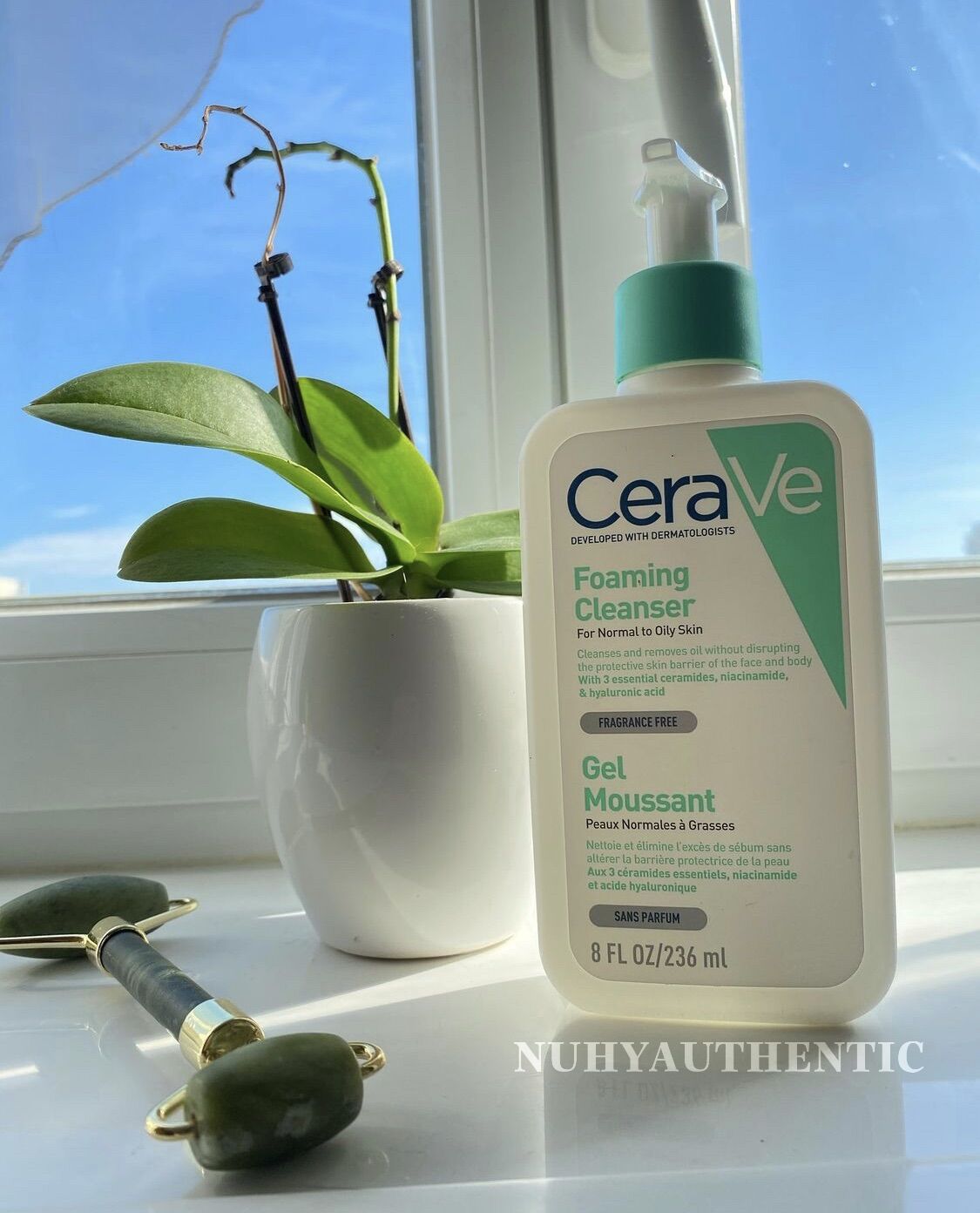 [Bản Pháp] Sữa rửa mặt dịu nhẹ CeraVe da dầu/da khô 236ml