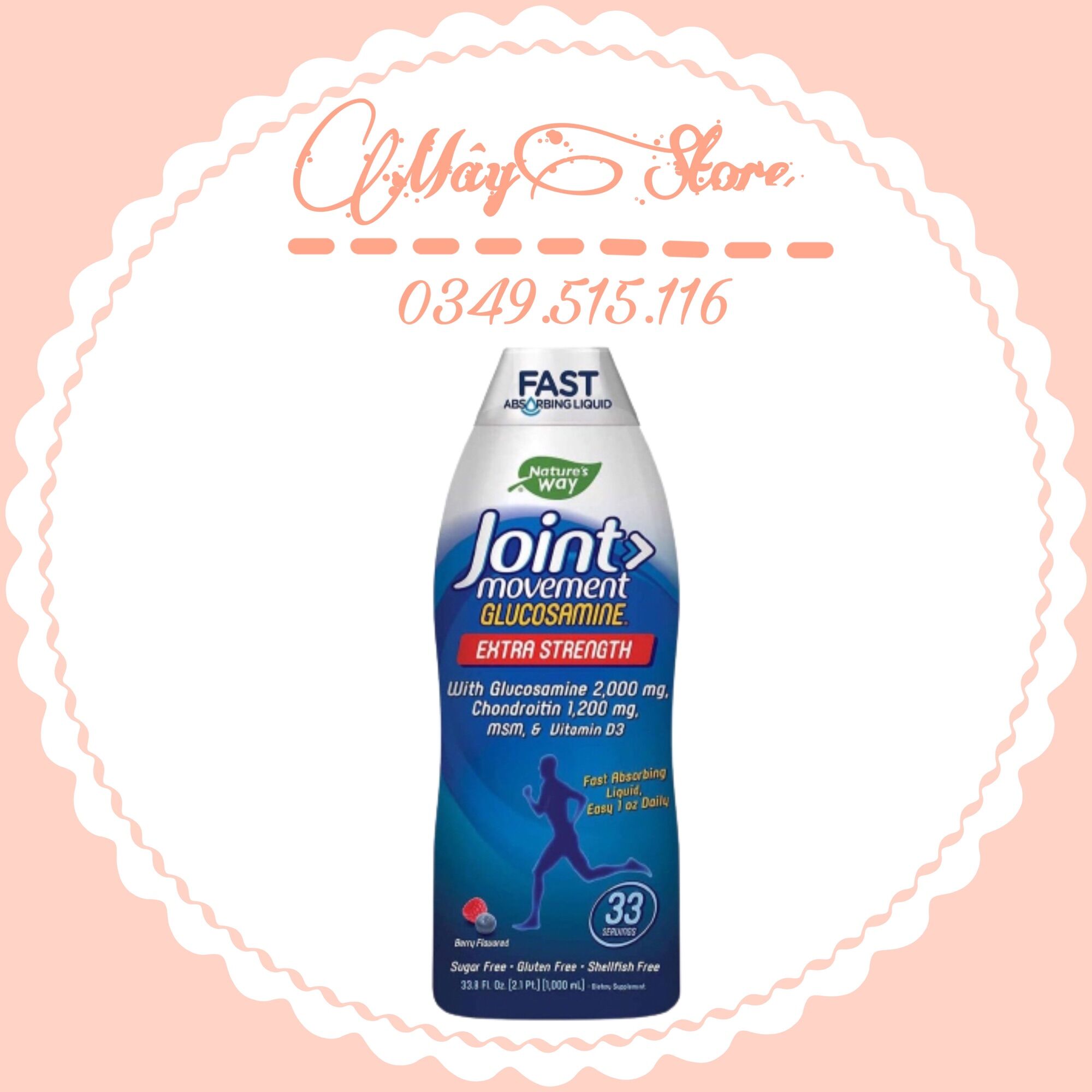 Glucosamin Nước Joint Movement 1000ml