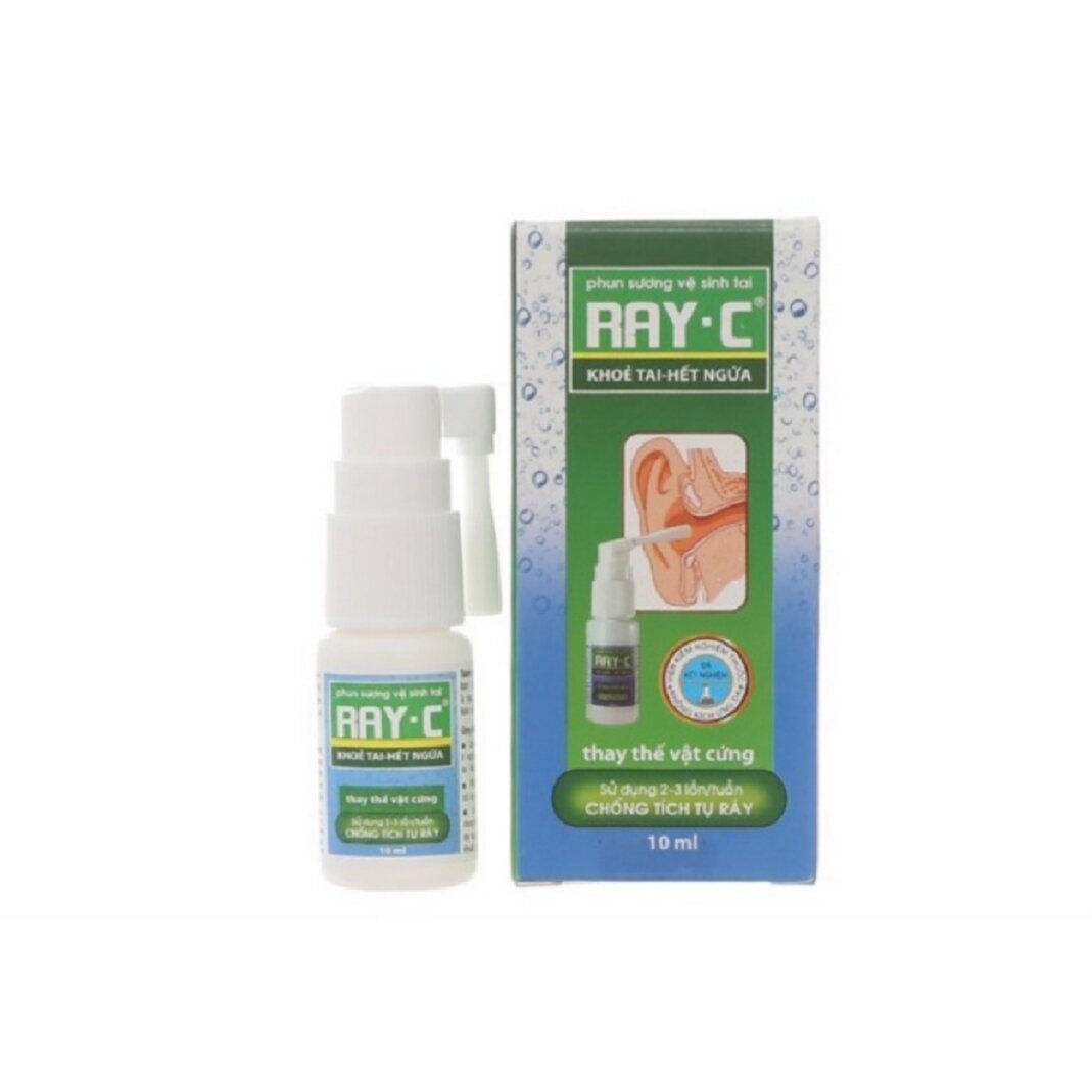 Dung dịch vệ sinh tai RAY-C (10ml)