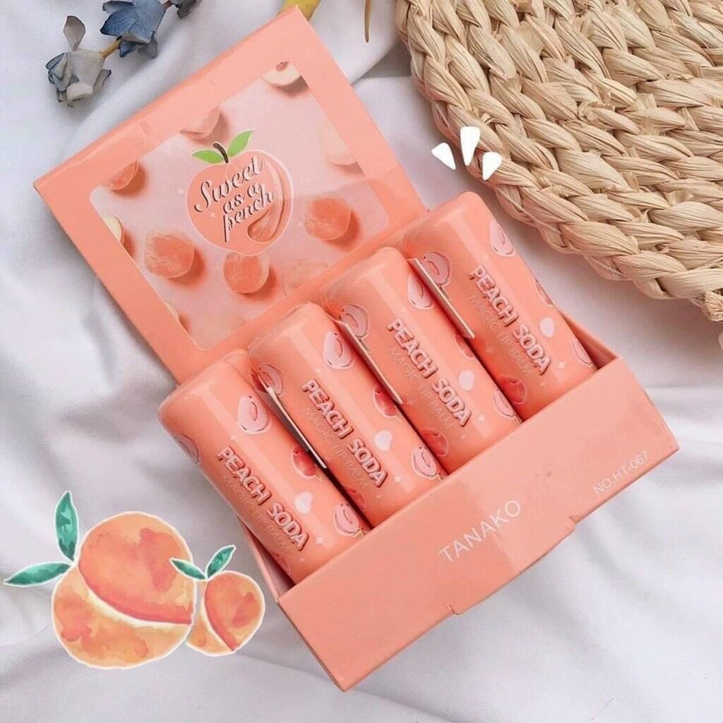 Son dưỡng màu Đào Peach #Lẻ 1 CÂY