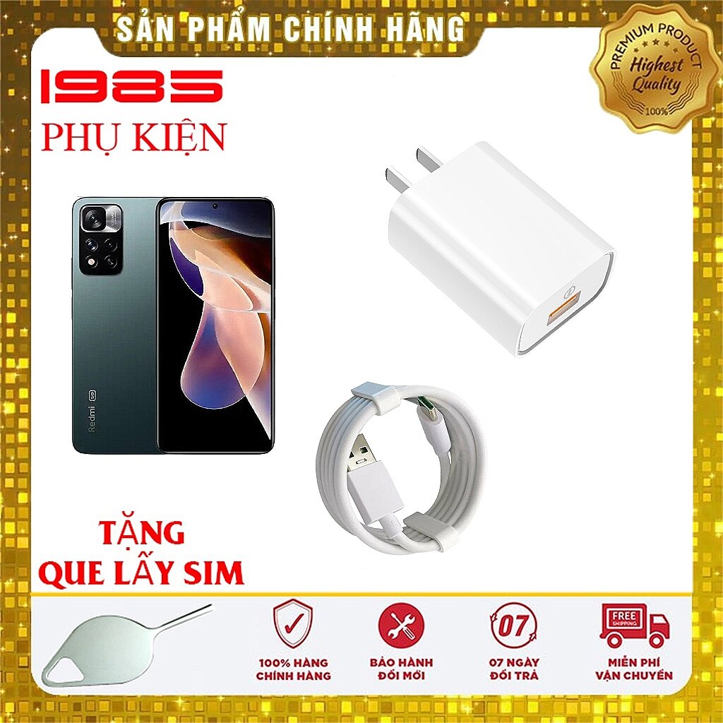 Bộ sạc nhanh cho xiaomi redmi note 11 pro xịn