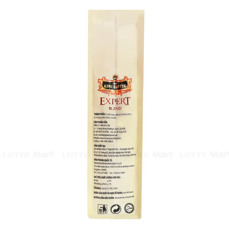 KING COFFEE Expert Blend 1 - Túi 500 g