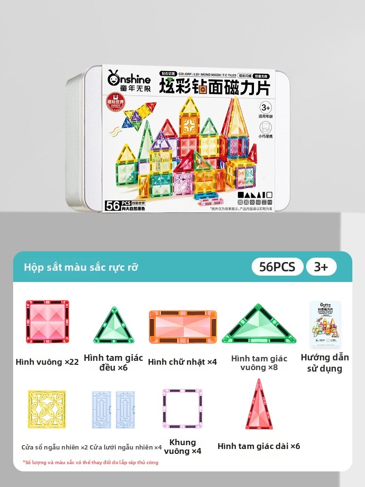Onshine | Đồ Chơi Khối Từ Tính Giáo Dục