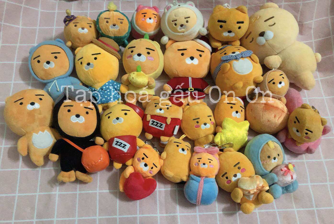 [Ryan Kakao friends] gấu bông rian móc khoá/ mini nhí chính hãng