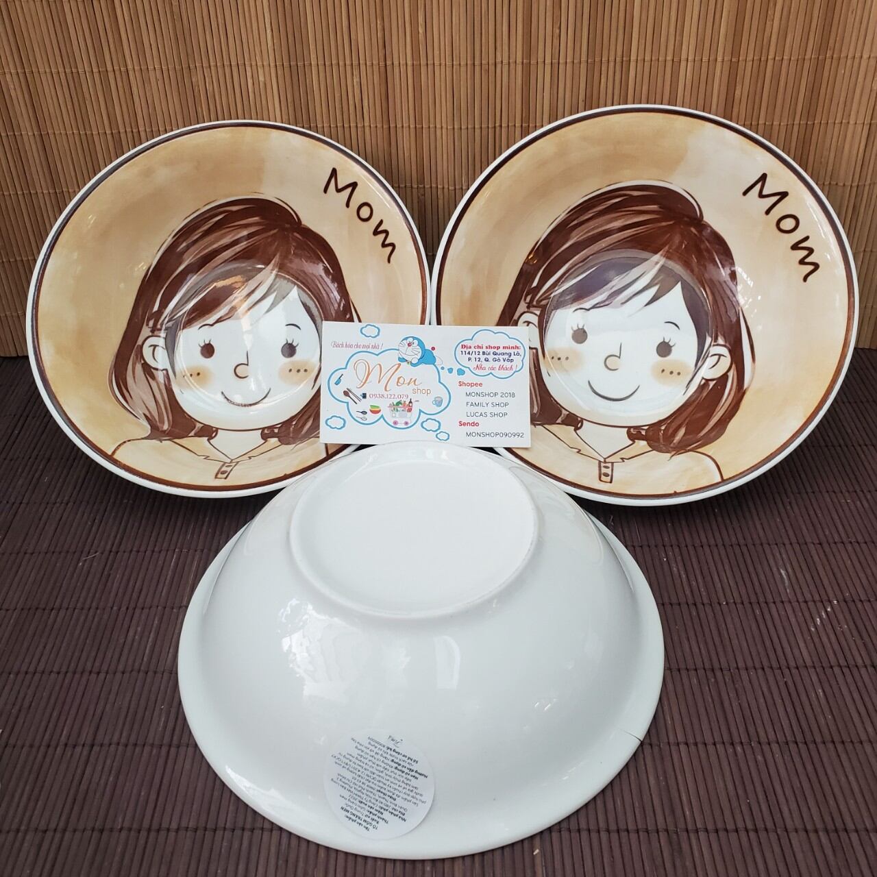 COMBO 2C TÔ TÌNH YÊU 💕 DAD VÀ MOM SIÊU CUTE 😍