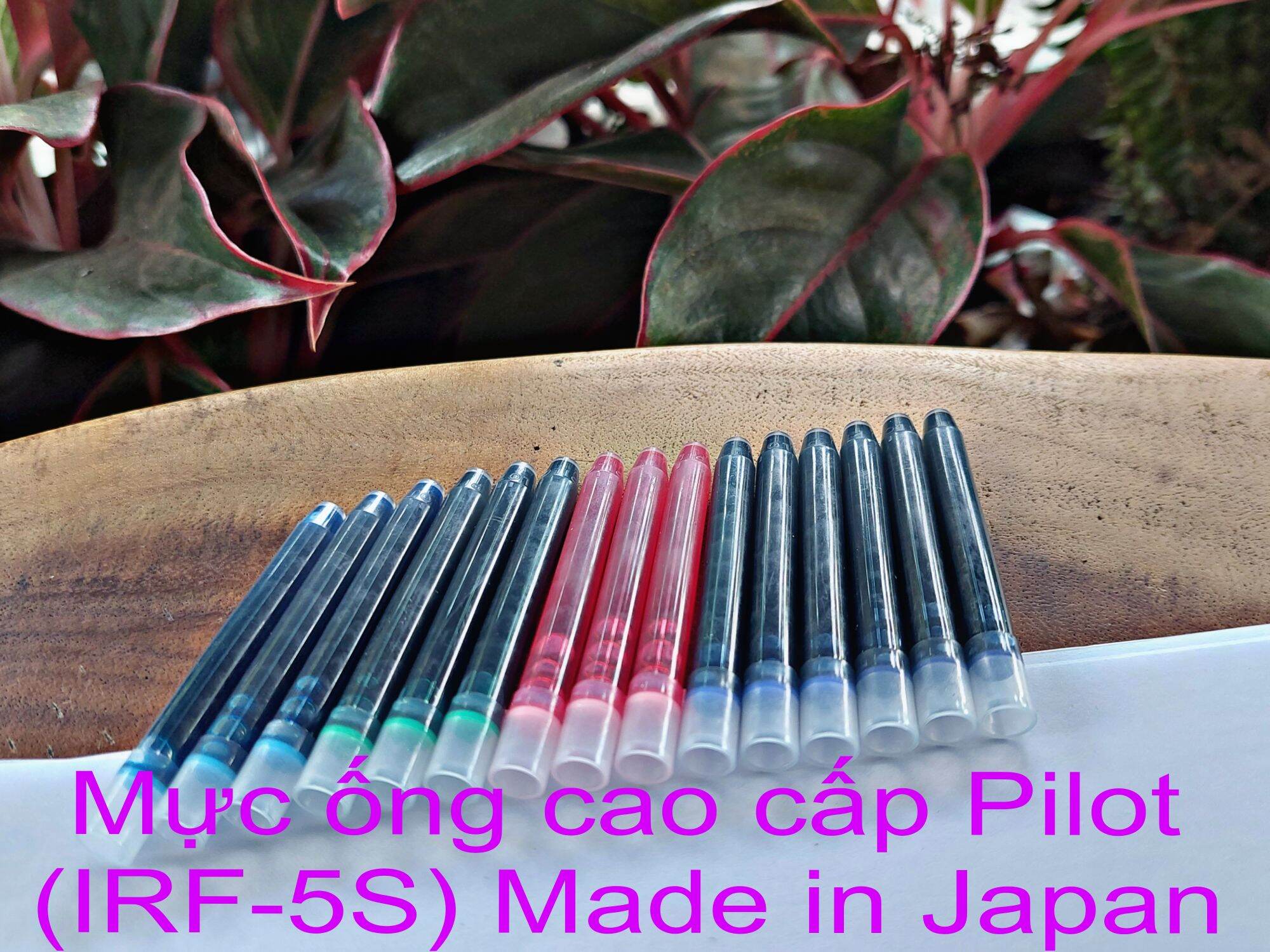 Mực ống bút máy cao cấp Pilot (IRF-5S). Made in Japan