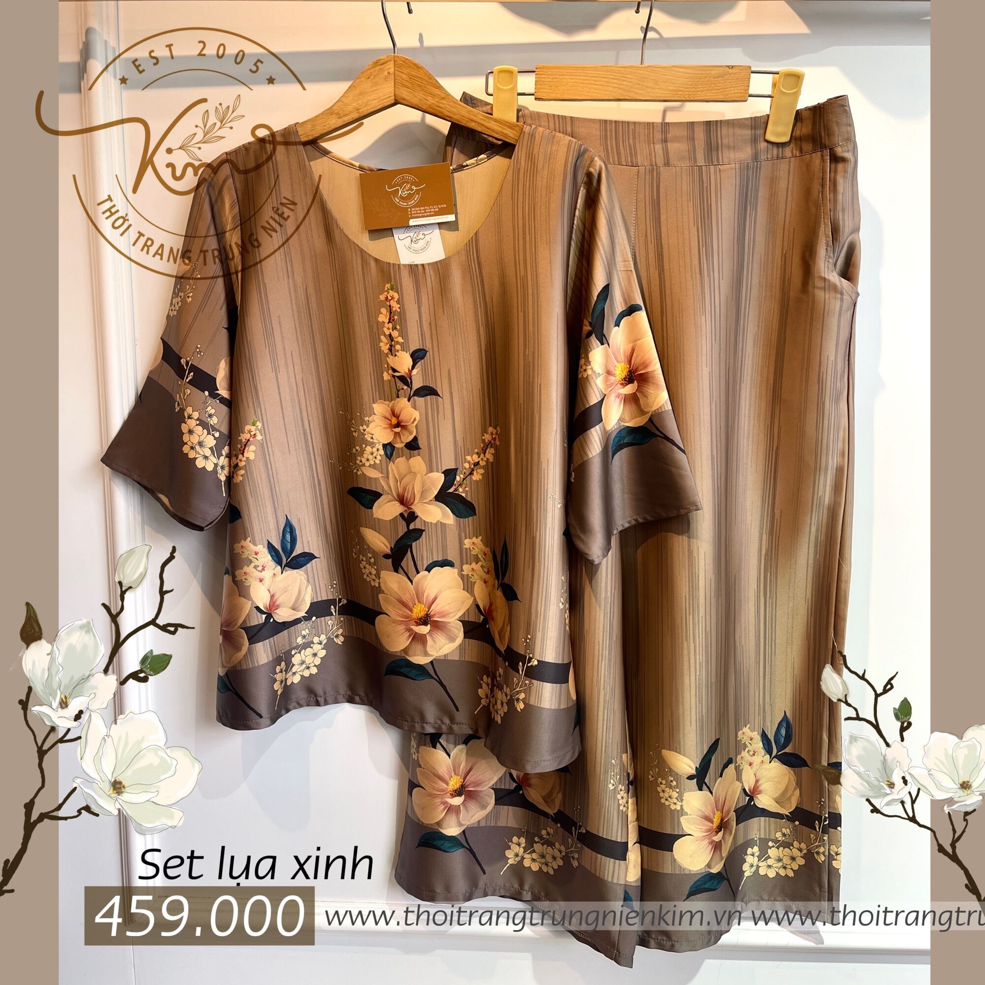 Set lụa xinh