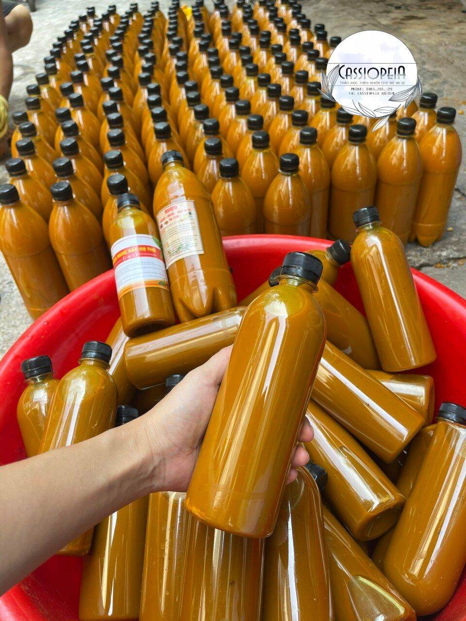 Cốt nghệ gấc hạ thổ thoa mặt