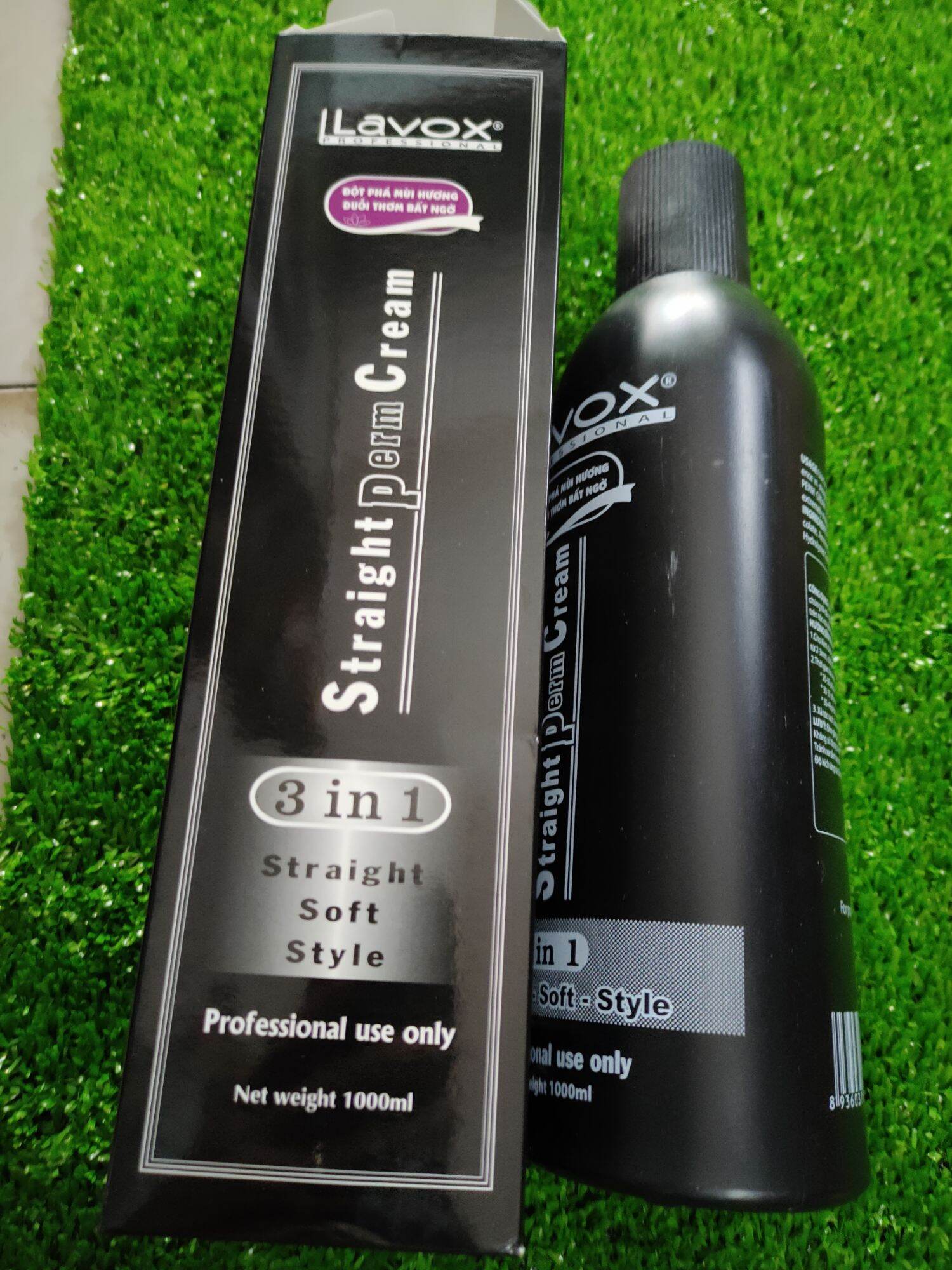 Thuốc duỗi tóc 3 trong 1 Lavox