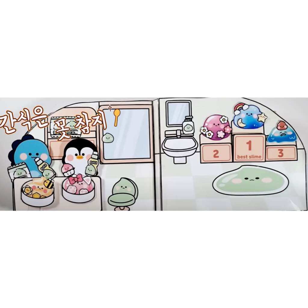 Squishy búp bê giấy Của Hàng Cream
