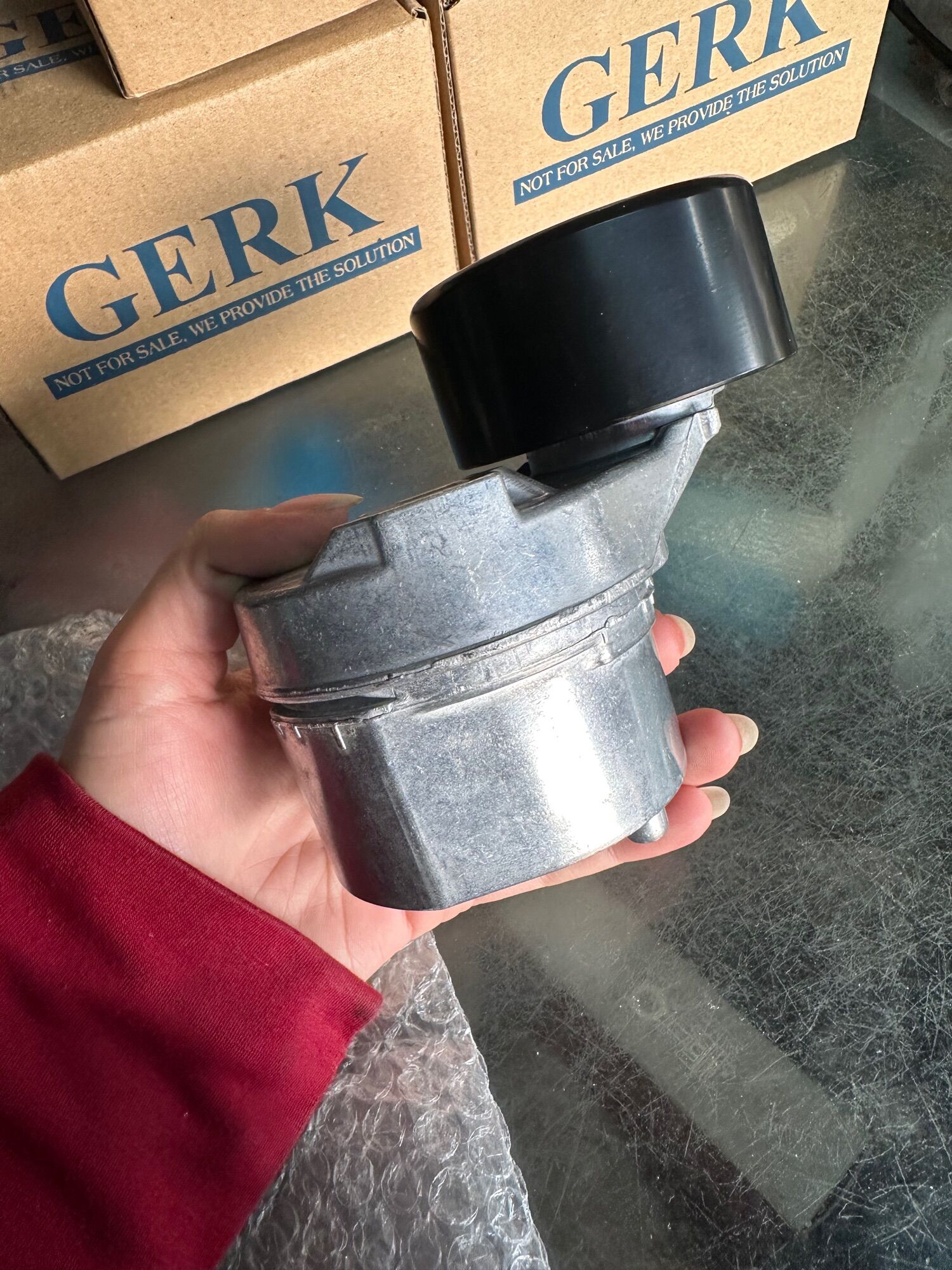CỤM TĂNG ĐƯA DÂY CUROA (TĂNG TỰ ĐỘNG) FORD TRANSIT 2003-2006 JMC