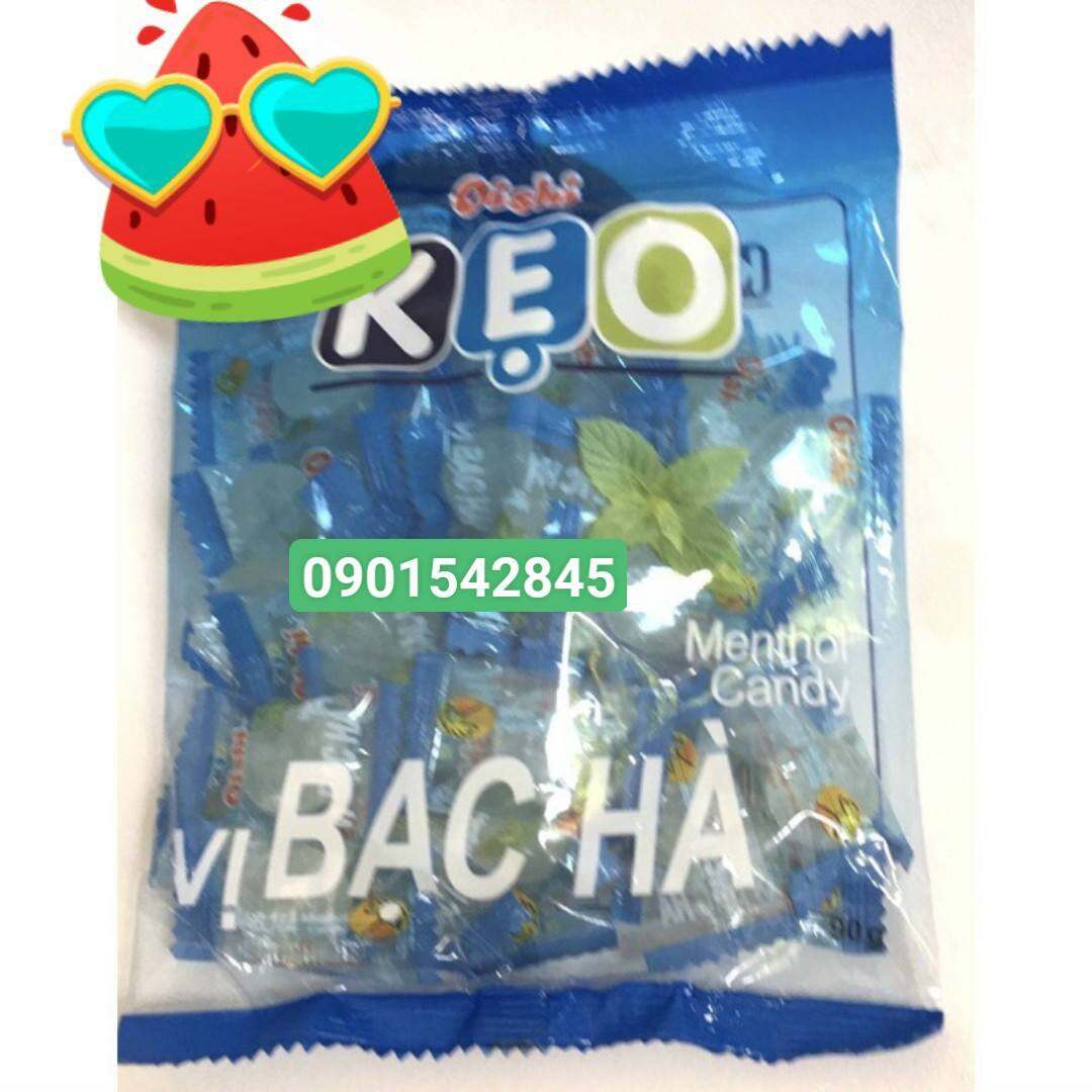 1 bọc kẹo 🍭 oishi bạc hà 90G