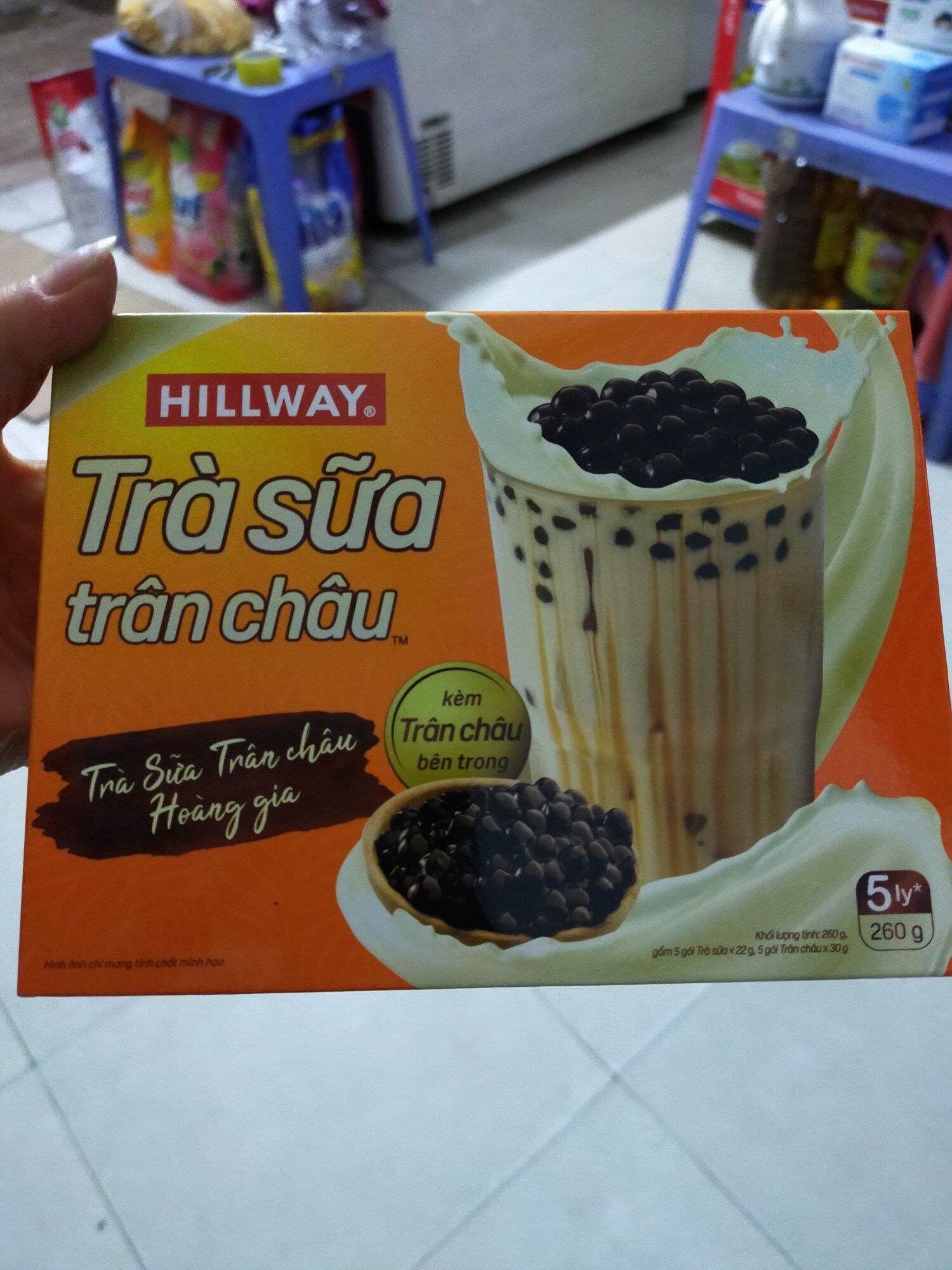 Trà sữa trân châu tự pha