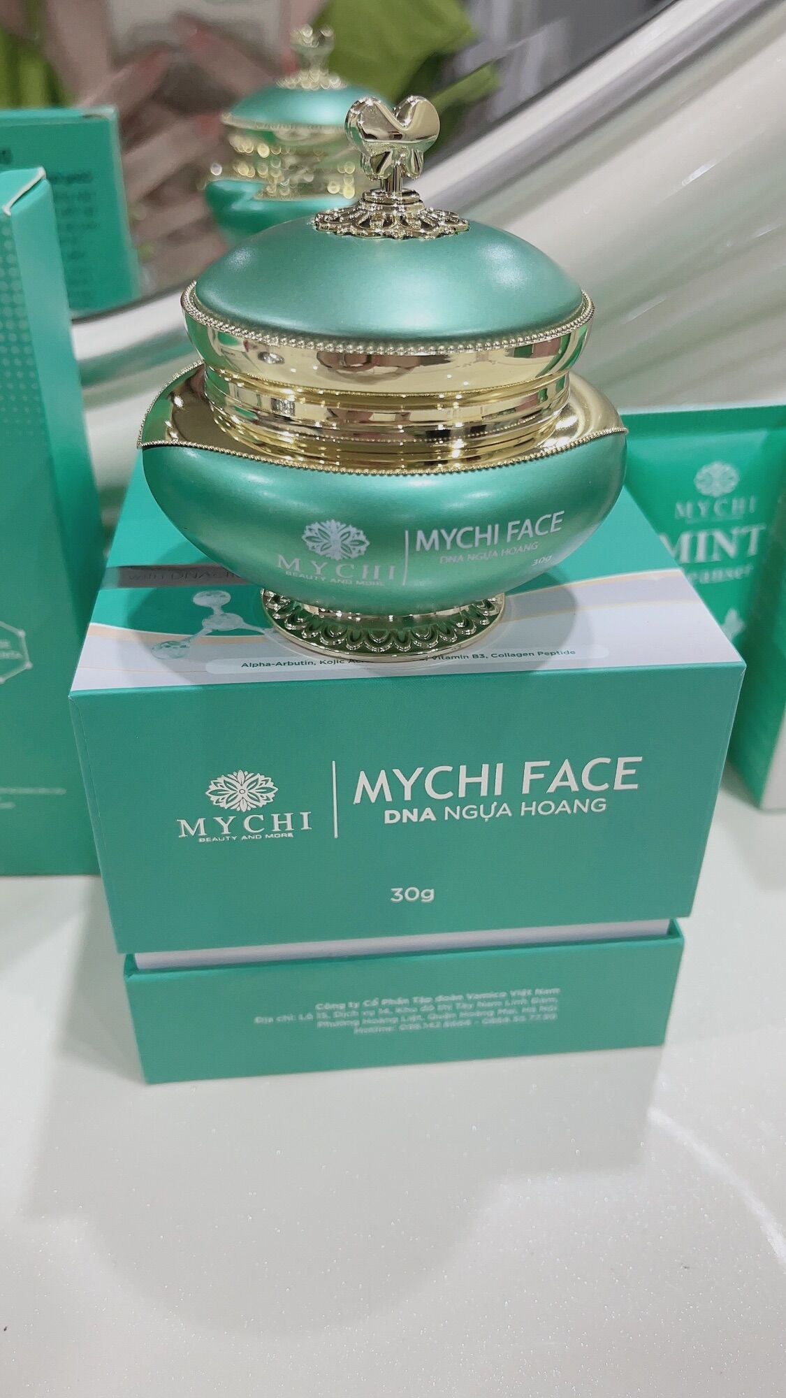 Kem dưỡng da mặt mychi face - tập đoàn vamico việt nam