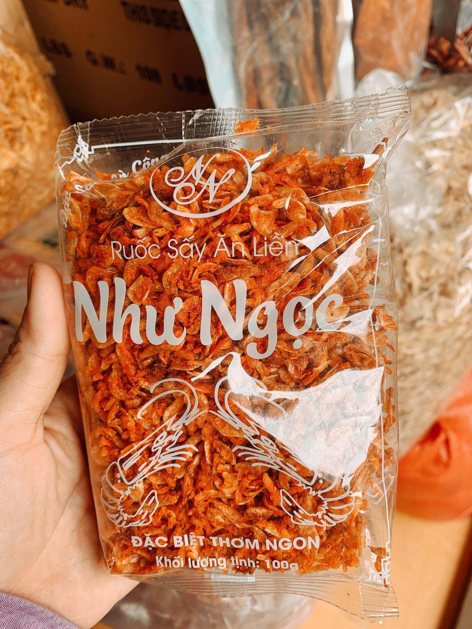 Ruốc sấy tẩm gia vị 100gr/gói