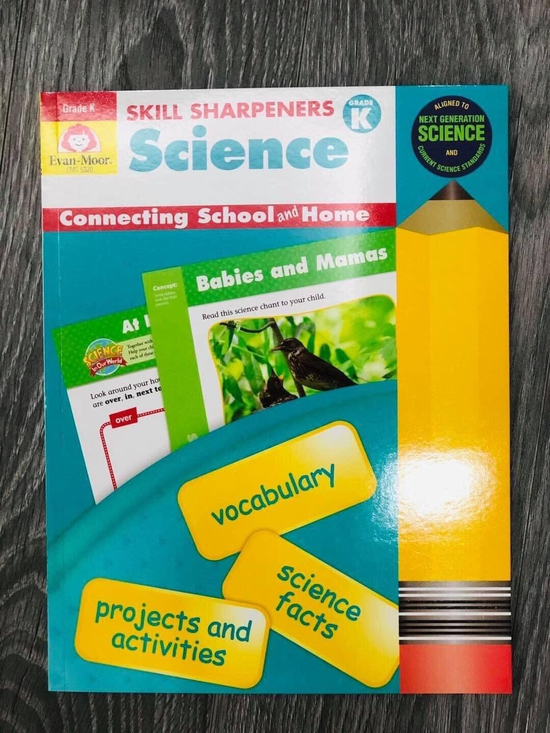 Skill shapeners  - Nhập khẩu- mỗi level 7 books