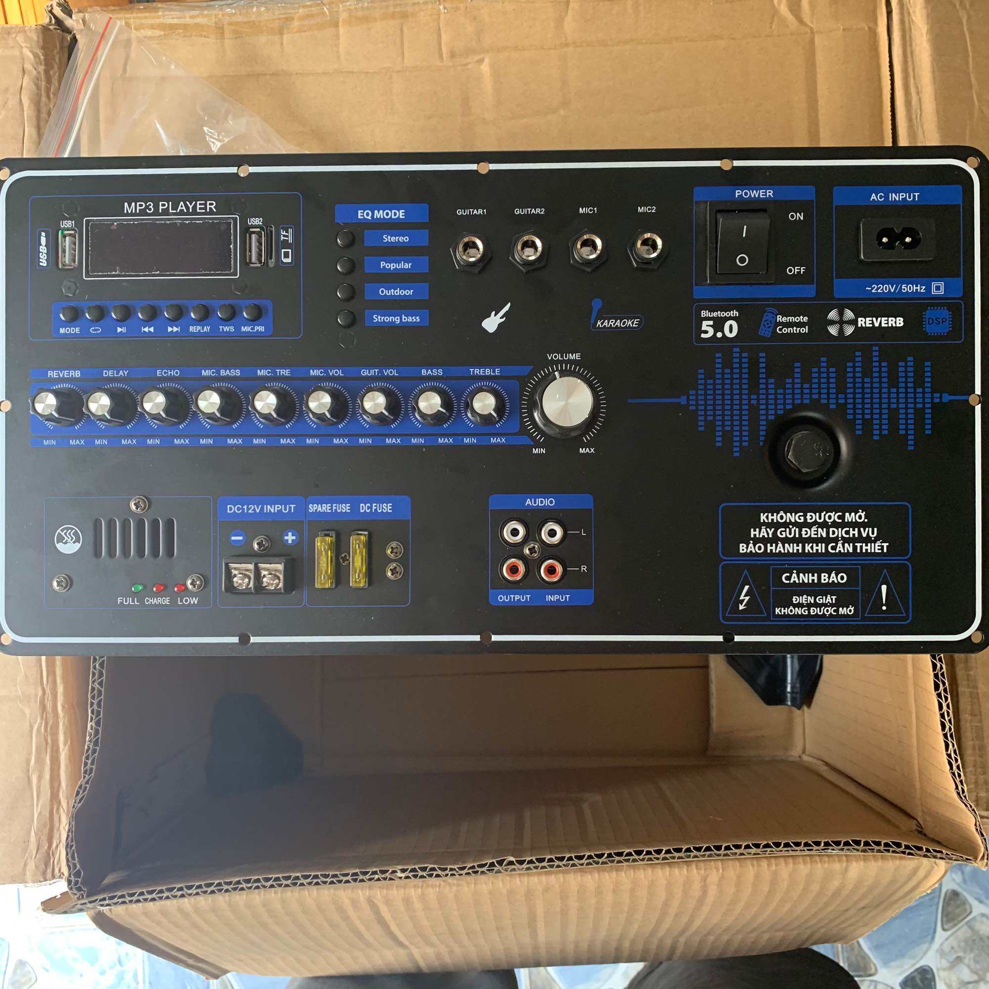 MẠCH LOA KÉO CHUYÊN BASS 40 50 CÓ REVERB CỰC HAY