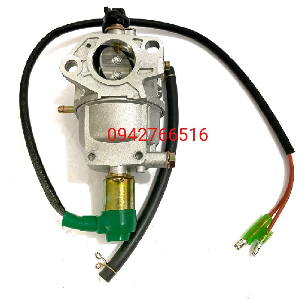 Chế hòa khí máy phát điện 5-6kw hàng xịn tiết kiệm xăng