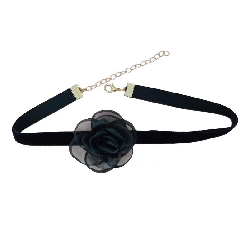 Vòng cổ choker hoa voan