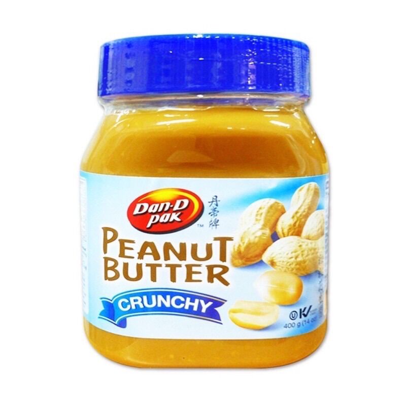 Bơ đậu phộng dan-d-pak 400gr còn hạt