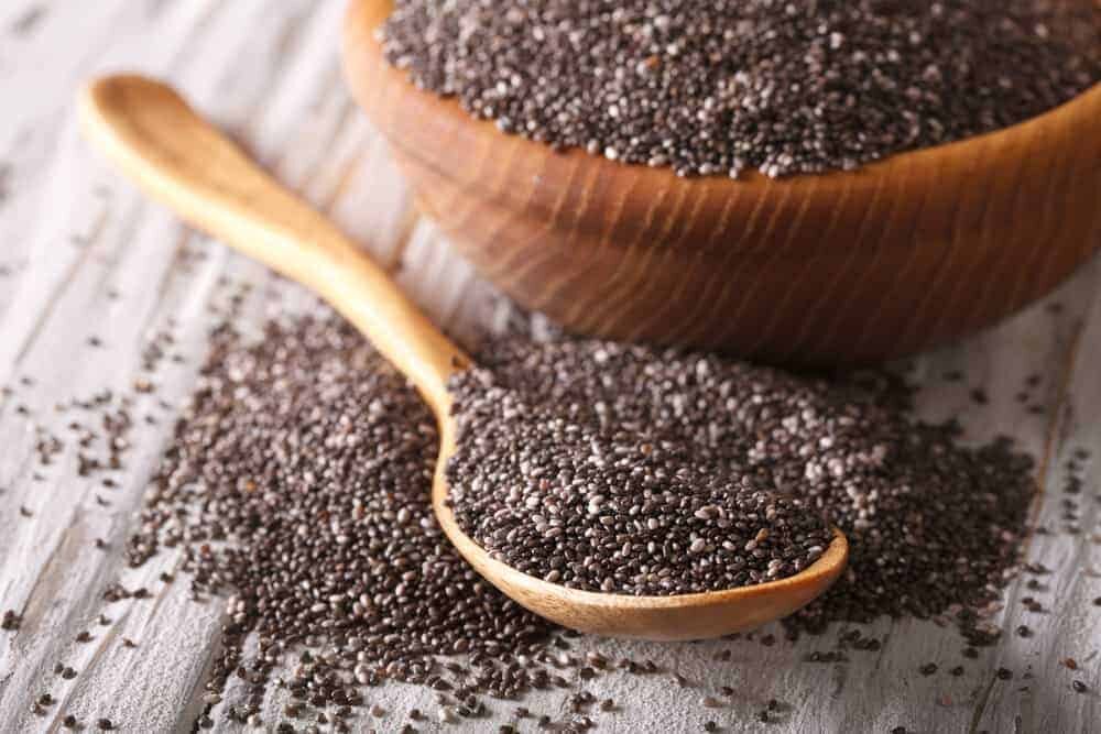 Túi 500g Hạt chia đen Úc Black bag chia date mới