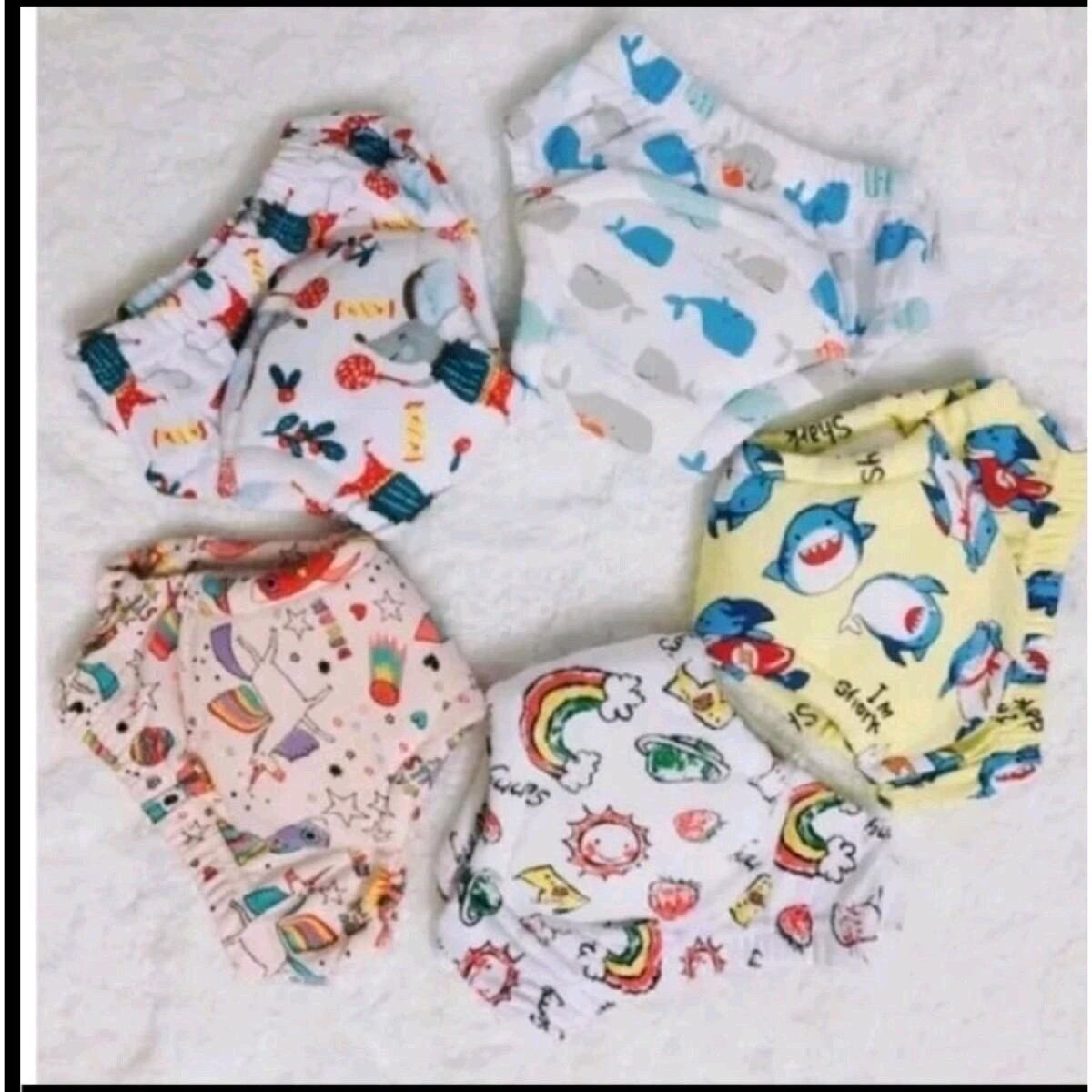 (Giặt Được) Quần bỏ bỉm vải Siêu thấm hút cho bé trai bé gái size từ 3 đến 22kg