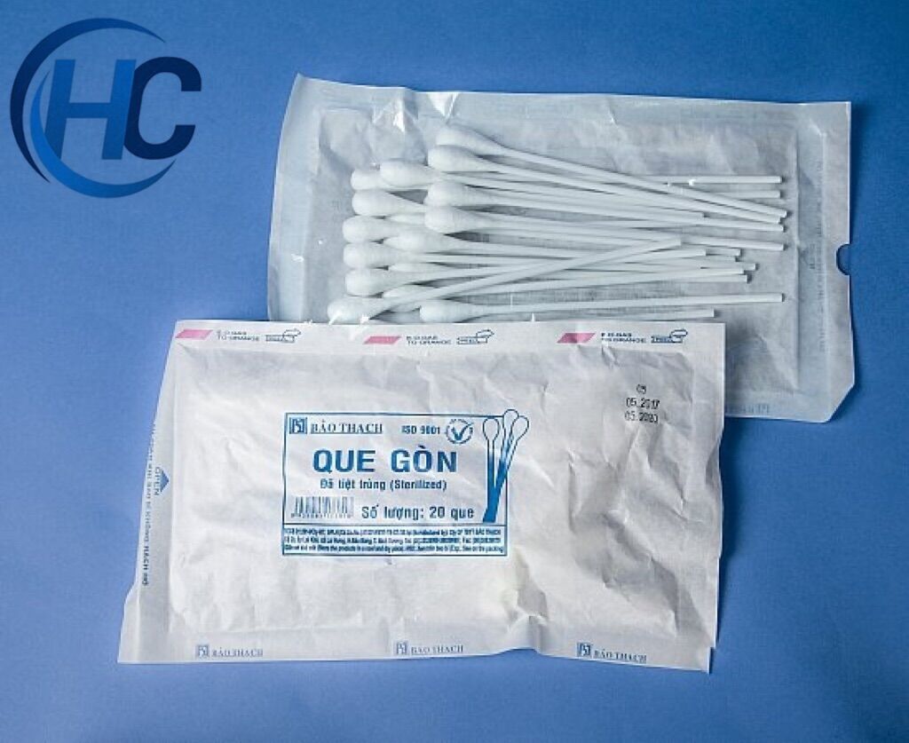 [CHÍNH HÃNG] Que gòn Y Tế Tiệt Trùng Bảo Thạch (20 que)