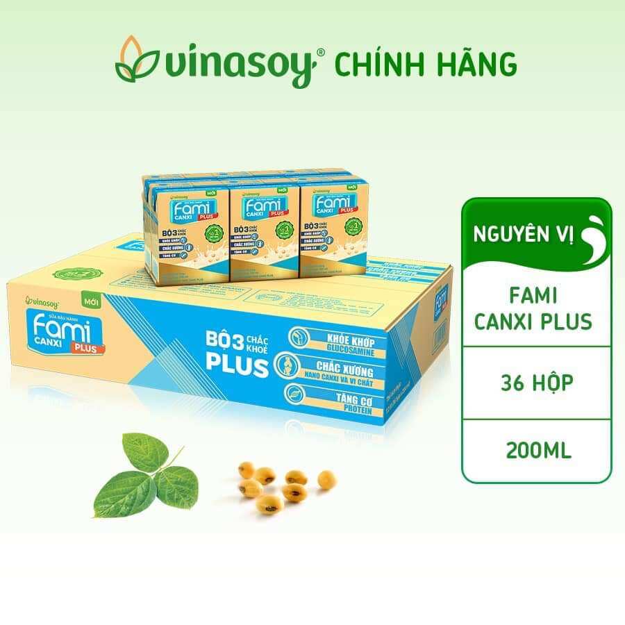 Fami Canxi Plus mới (36hộp *200ml)