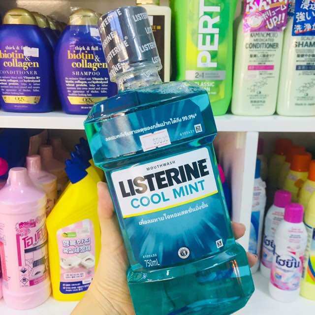 NƯỚC SÚC MIỆNG LISTERINE THÁI LAN 750ml & 250ML