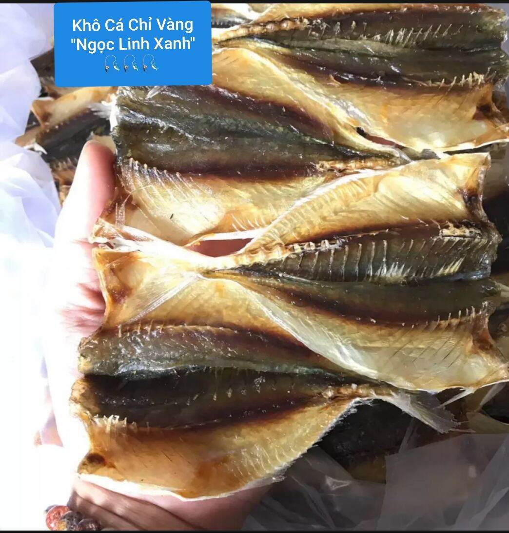 [HCM]KHÔ CÁ CHỈ VÀNG [BAO ĂN]500G/110K
