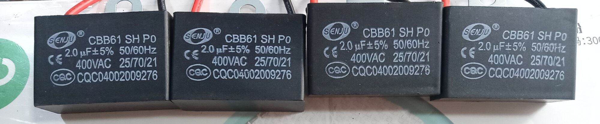 Tụ 2 uf/ 400v combo 5 cái