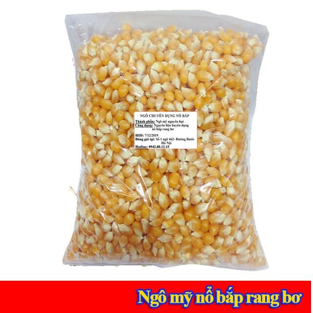 1kg Ngô mỹ làm bắp rang bơ thơm ngon