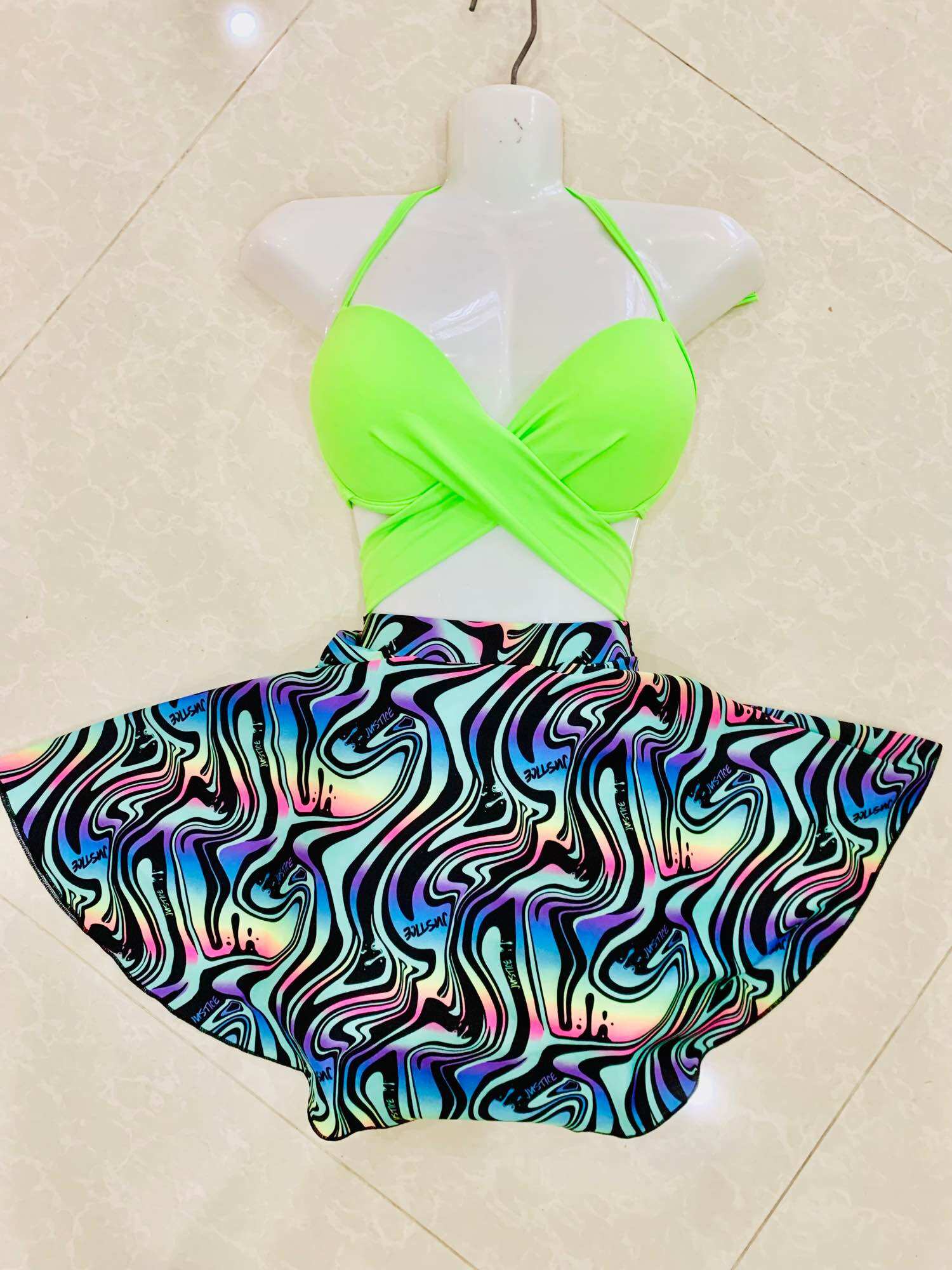 Bikini size 70-85kg cho nữ đi biển siêu tôn dáng