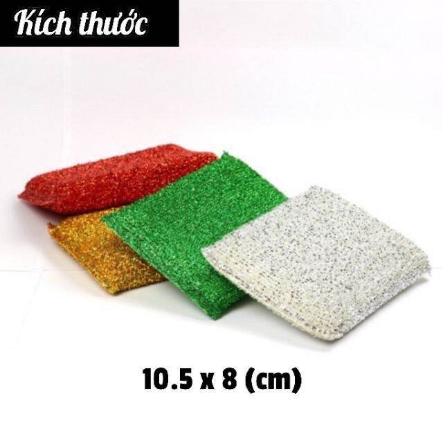 Combo 4 Miếng Rửa Chén Kim Tuyến