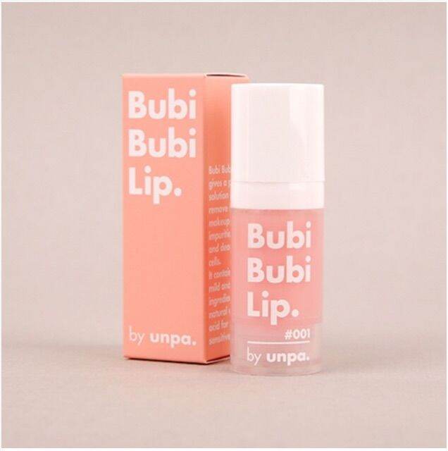 Tẩy tế bào chết môi sủi bọt Unpa Bubi Bubi Lip